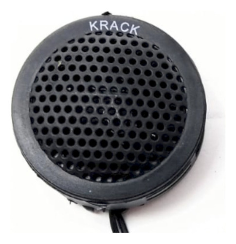 Par De Tweeters Domo Profesionales Para Auto Krack Audio Color Negro