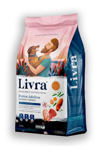 Alimento Livra Perro Adulto Medianos Y Grandes 15kg