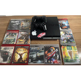 Playstation 3 Completo + Diversos Jogos (ps3)