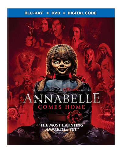 Blu Ray Annabelle Comes Home Dvd  