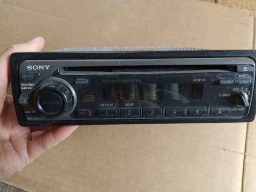 Estereo Sony Cdx-4250 Fm Am Cd Player Audio Para Reparacion