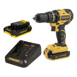 Taladro/destornillador Brushless 20v Stanley Sbd20s2k-b3 Color Amarillo