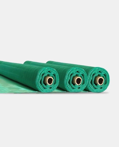 Rollo De Rafia Cubre Cerco Lona Verde 1.8mt X 50mt