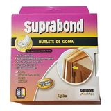 Burlete De Goma Autoadhesivo Suprabond Perfil P Blanco