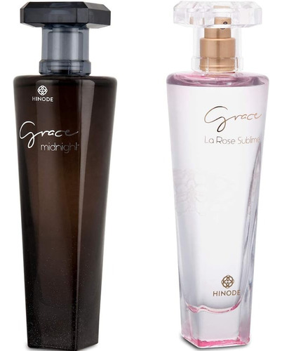 Kit Perfumes Grace 2 Unidades La Rose  + E Midnait  100 Ml