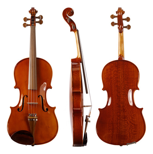 Viola De Arco 42cm Marrom Alto Brilho Rolim Milor Intermedia