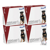 Veneno Para Carrapato Em Cães Kit 4 Un. 6mg 15 A 45kg