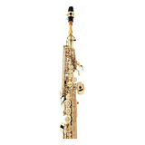 Saxofone Reto Sax Soprano Eagle Sp502 Bb Sib C/ Estojo