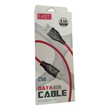 Cable V8 Carga Rapida Tipo Micro Usb Celular Tablet Largo