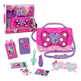 Just Play Disney Junior Minnie Mouse Bowfabulous Bag Set, 9