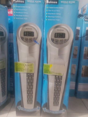 Ventilador Diseño Minimalista Holmes Silencioso Paq 2 Piezas