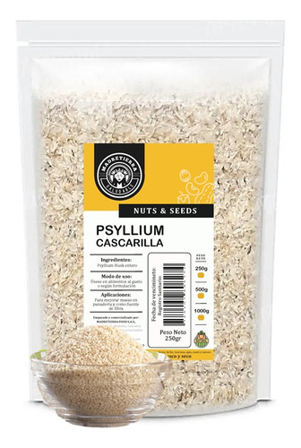 Psyllium Husk Cascarilla X500g - Kg a $126