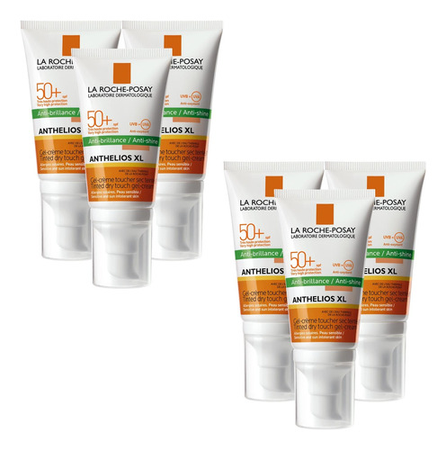 Kit X6 Und La Roche Posay Anthelios Fps50+ Color X 50ml