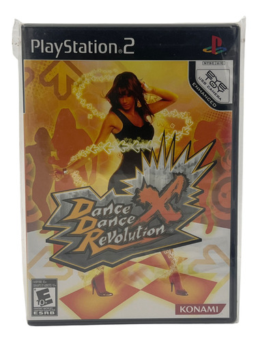 Jogo Mídia Física Ps2 - Dance Dance Revolution X