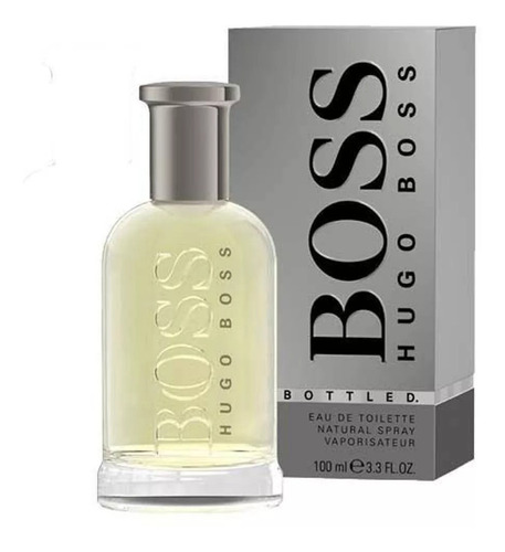 Perfume Hugo Boss Bottled Cinza 100ml Original Nota Fiscal.