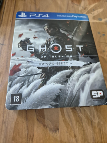 Ghost Of Tsushima Ps4 Ed. Especial Stellbook 