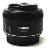 Lente Canon Ef 50mm F/1.8 Af Stm Seminova