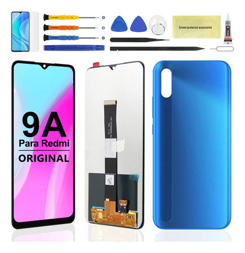 Pantalla Para Xiaomi Redmi 9a 9c Original Y Tapa Trasa