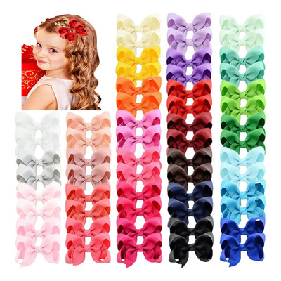 Waikil 58 Pz Broches Cabello Con Grande Moño Para Bebés Niñas 29 Colores para regalo el día del niñoes, el regreso a clases o un cumpleaños | MercadoLibre
