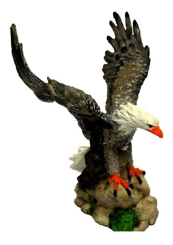 Águia De Resina Escultura Troféu - Pague Com Cartão