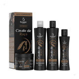 Kit Cavalo De Raça Shampoo Condicionador Creme Pentear Másca