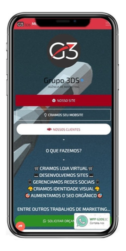 Mob Site Pro Barato Com Hospedagem Anual