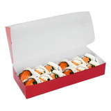 Caixa Para Sushi Delivery Oriental Origami Tamanho M 100 Und