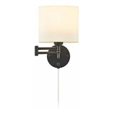 Candelabro - Aplique De Pared Con Brazo Oscilante, 7  De Anc