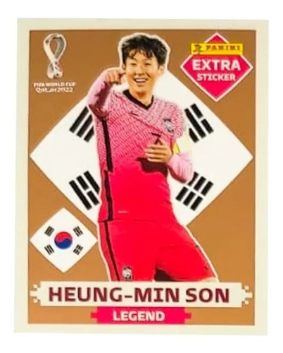 Estampas Legend Mundial Qatar 22 Extra Sticker Panini Bronce