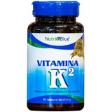 Vitamina K2 Mk 7 Menaquinona 60 Cápsulas Qualidade Avaliada