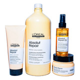 Loreal Absolut Repair Shampo + Mascarilla + Acond + 10in1 