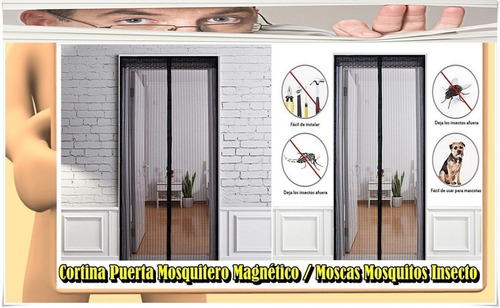 Cortina Puerta Mosquitero Magnetico Moscas Mosquitos  - Villa Urquiza - Capital Federal