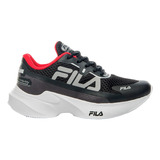 Zapatillas Niños Fila Recovery Deportivas Negras Empo