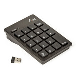 Teclado Numérico Sem Fio Rf 2,4ghz 20 Teclas Até 10 Metros