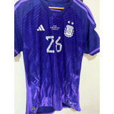 Camiseta Selección Argentina Qatar 2022 Violeta