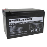 Pm12-12 Bateria Recargable 12v/12ah Palma Terminal F1