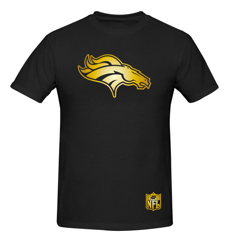 Playera Nfl Broncos Denver Estampado Gold