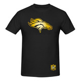 Playera Nfl Broncos Denver Estampado Gold