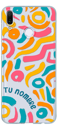 Funda Para Huawei Manchas Pintura Para Mujer Nombre