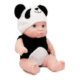Muñeco Bebe Niñas Mi Baby Infantil Juguete Pijama Oso Panda