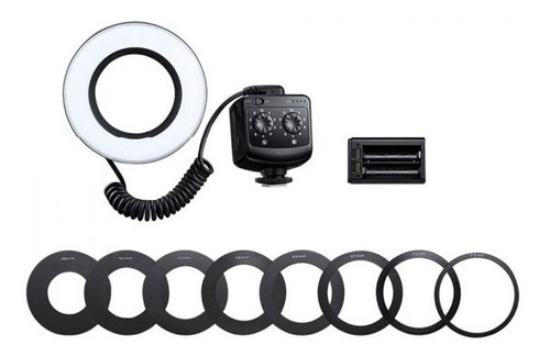 Anel De Luz Led Ring72 Para Fotografia Macro Cor Godox Da Estrutura: Preto