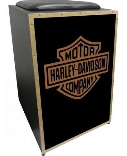 Cajon Profissional K2 Cor-007 Eq Harley Davidson Jaguar