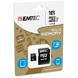 Tarjeta De Memoria Emtec Microsdhc Mini Jumbo Extra De 16 Gb
