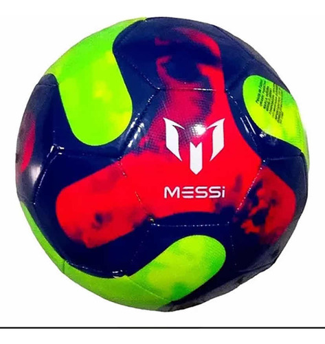 Pelota Ypf Messi 2023-2024 Verde, Roja Y Violeta 3 Estrellas