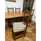 Comedor Encina, Buffet, Con 8 Sillas Restauradas