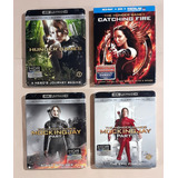 Los Juegos Del Hambre Saga - 4k Uhd + Blu-ray Dvd Original