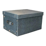 Microbox Baulera Caja Organizadora Grande Color Jean