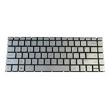 Teclado Retroiluminado Plateado Hp Pavilion X360 14cd 1...