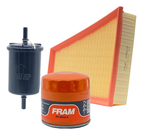 Kit 3 Filtros Fram Vw Gol Trend Imotion 1.6 2008 A 2021