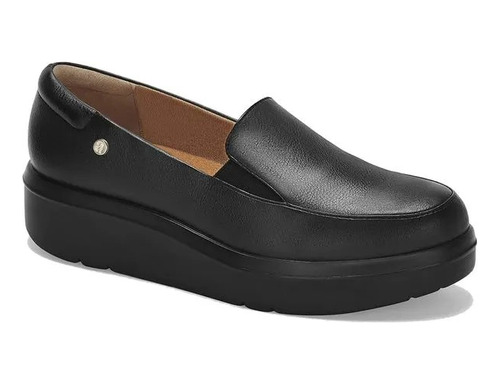 Zapato Flat Andrea Mujer Plataforma Negro 3285640